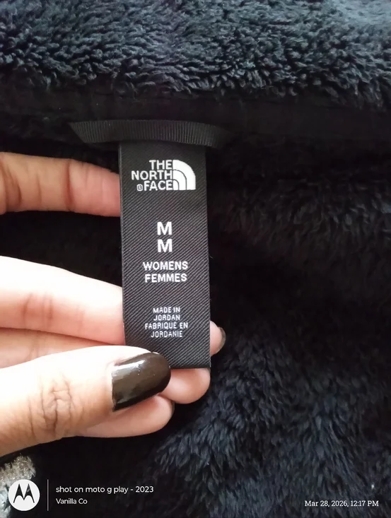 The North Face Women's Osito Full Zip Fleece Jacket Black Size Medium - Picture 3 of 14